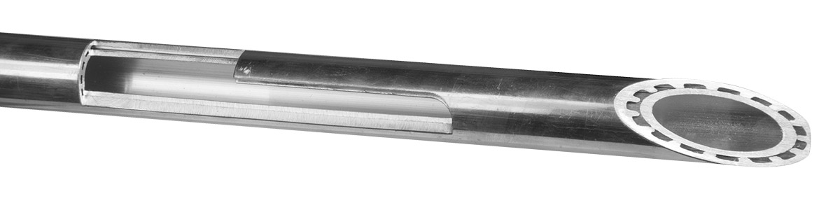 tubo in alluminio