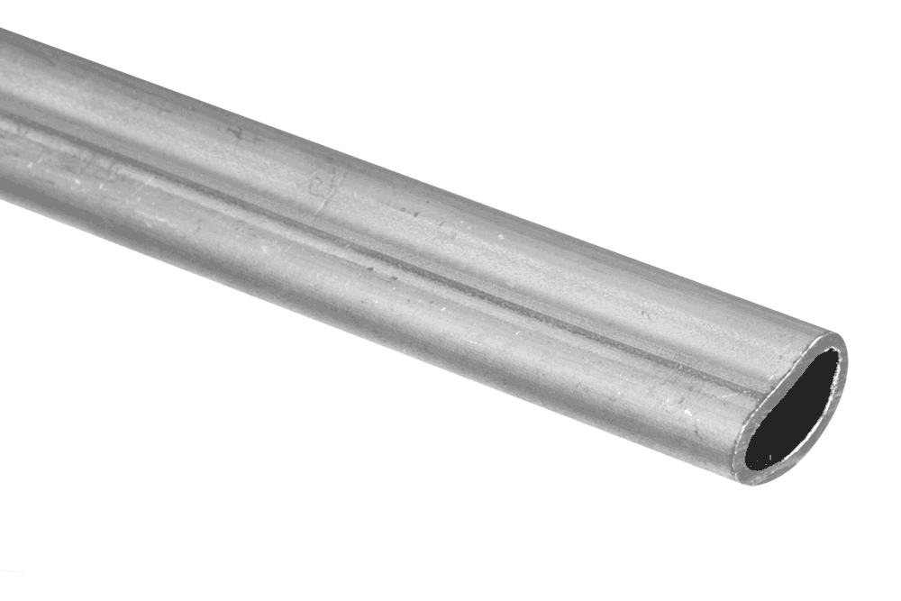 tube carré aluminium tubes carrés Walz blankes 20 mm x 20 mm x 1 mm x 2000 mm 